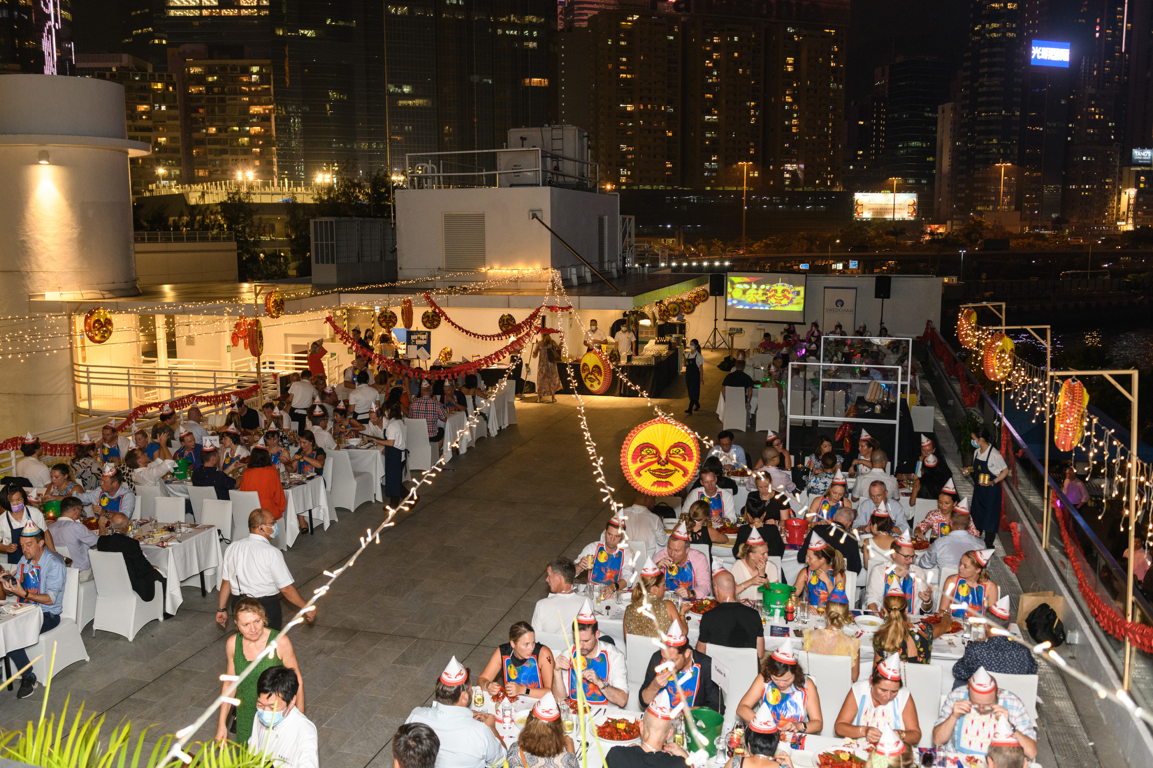 Swedcham Crayfish dinner,Hong Kong,China Hong Kong,China:17 Sep,2021.
Swedcham Crayfish dinner
Jayne Russell