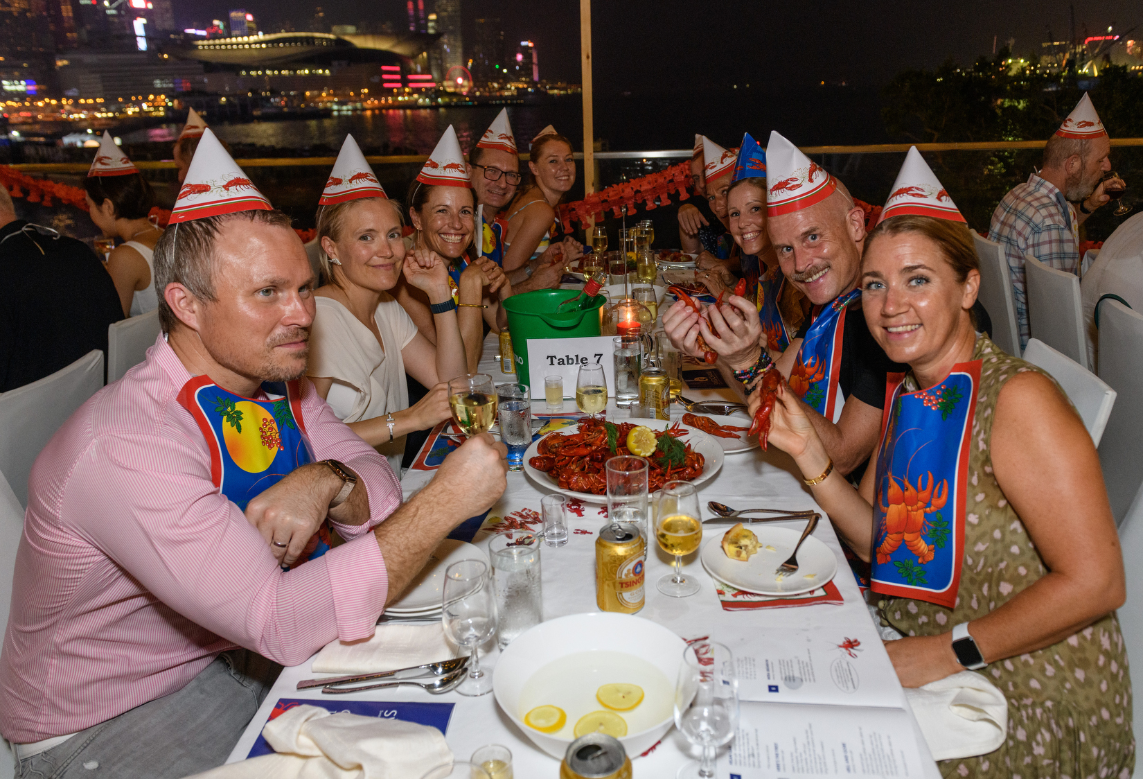 Hong Kong,China:17 Sep,2021. 
Swedcham Crayfish dinner
Jayne Russell