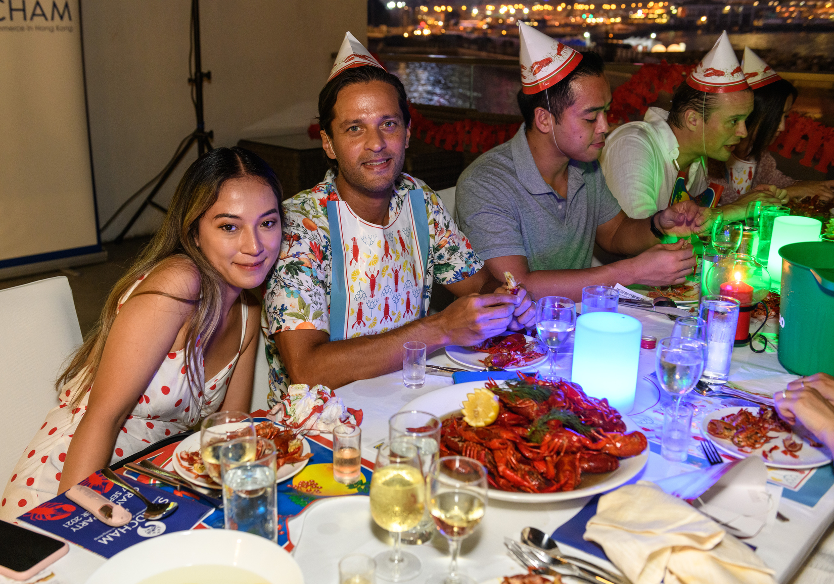 Hong Kong,China:17 Sep,2021. 
Swedcham Crayfish dinner
Jayne Russell