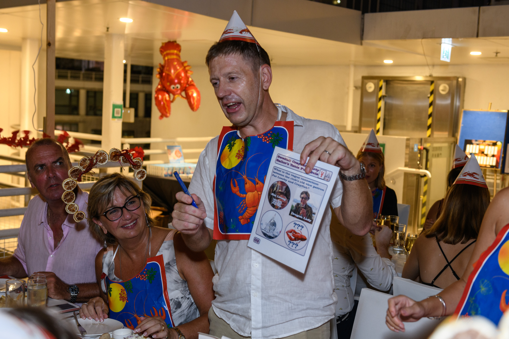 Swedcham Crayfish dinner,Hong Kong,China Hong Kong,China:17 Sep,2021.
Swedcham Crayfish dinner
Jayne Russell