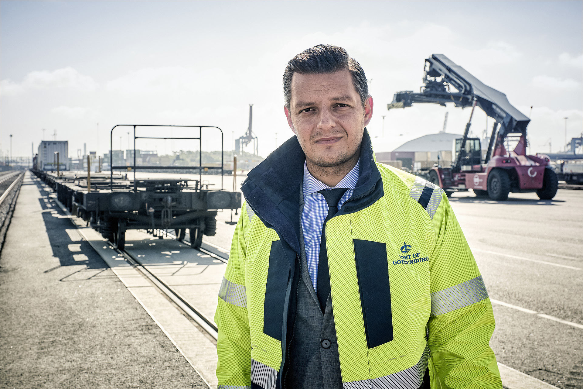 Elvir Dzanic Port of Gothenburg CEO Elvir Dzanic Port of Gothenburg CEO